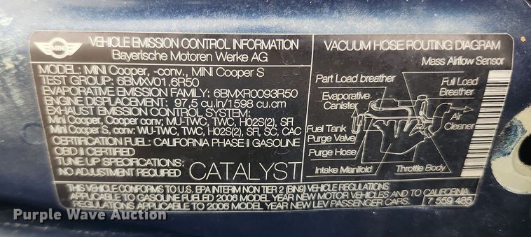 image for item LX9556 2006 Mini Cooper S