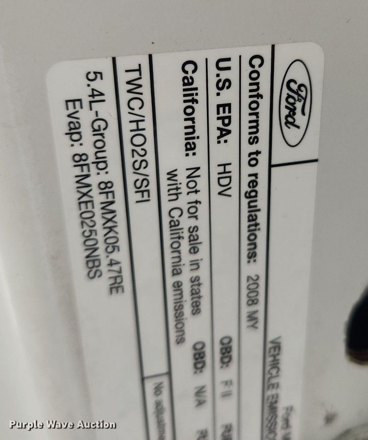 image for item LX9559 2008 Ford F350 Super Duty XL  pickup truck