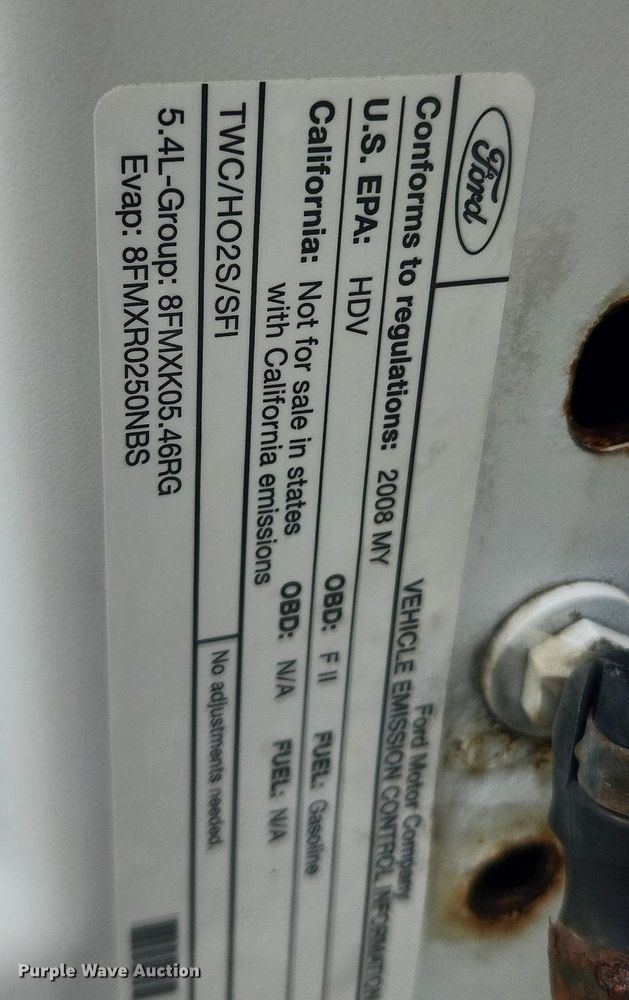 image for item LX9564 2008 Ford F250 Super Duty XL  pickup truck