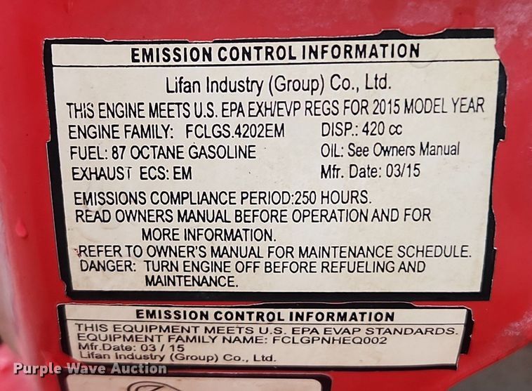 image for item LX9568 Easy Kleen Magnum 4000  pressure washer