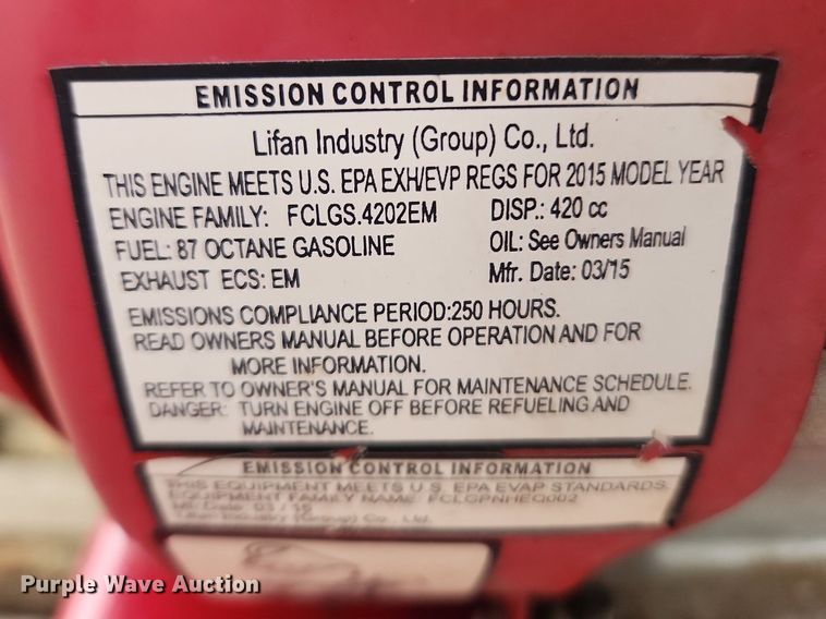 image for item LX9569 Easy Kleen Magnum 4000  pressure washer