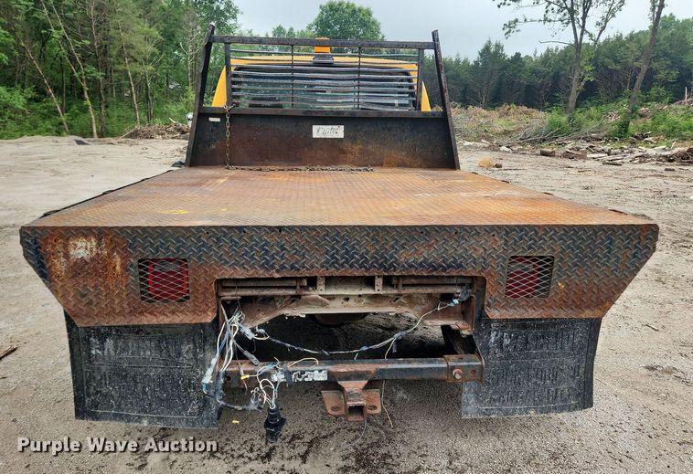 image for item LX9576 1993 Ford F250 XL  dump flatbed pickup truck