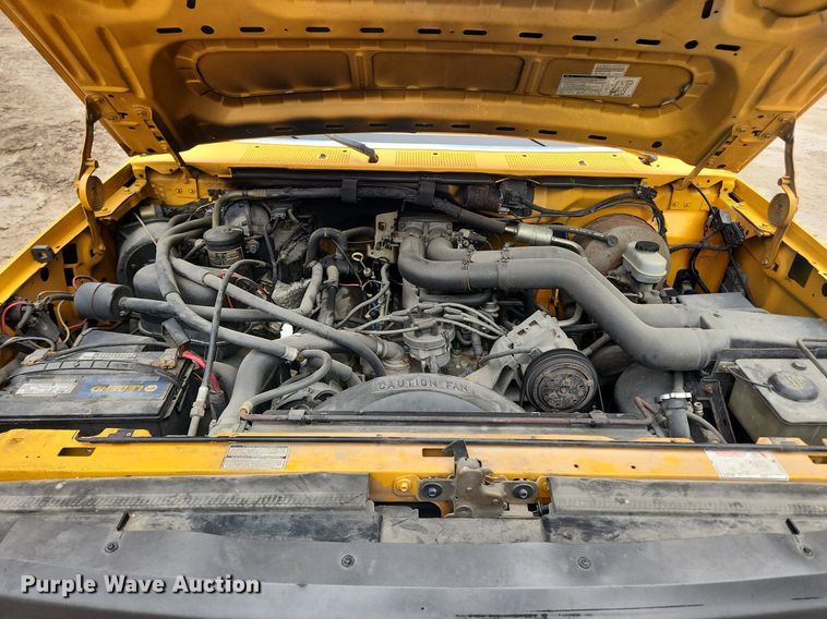 image for item LX9576 1993 Ford F250 XL  dump flatbed pickup truck