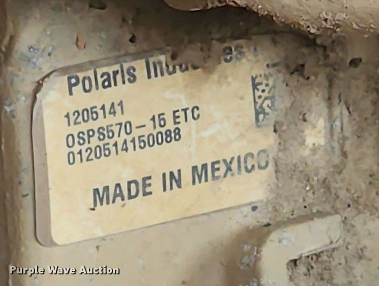 image for item LX9605 2015 Bobcat 3400XL  utility vehicle