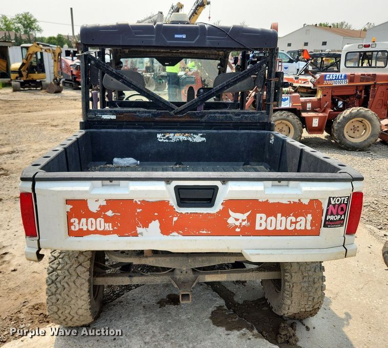 image for item LX9606 2015 Bobcat 3400XL  utility vehicle