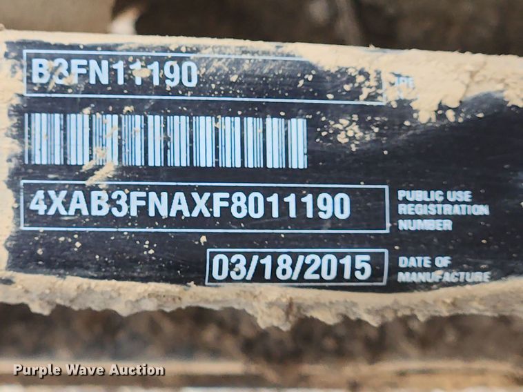 image for item LX9606 2015 Bobcat 3400XL  utility vehicle