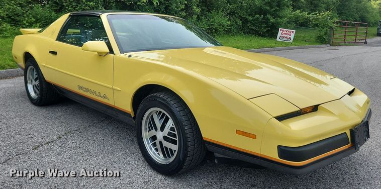 image for item LX9613 1987 Pontiac Firebird Formula