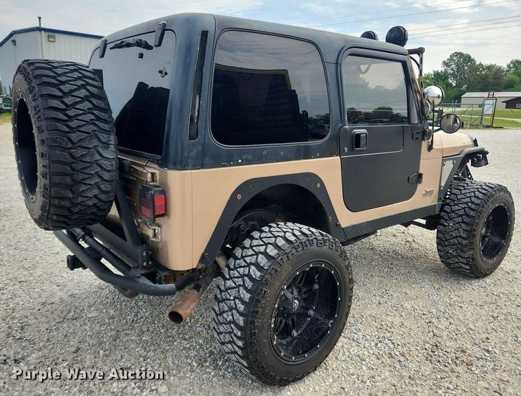 image for item LX9614 1999 Jeep Wrangler Sport  SUV