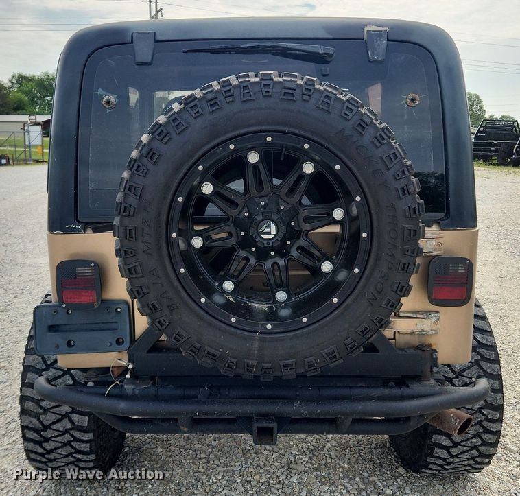 image for item LX9614 1999 Jeep Wrangler Sport  SUV