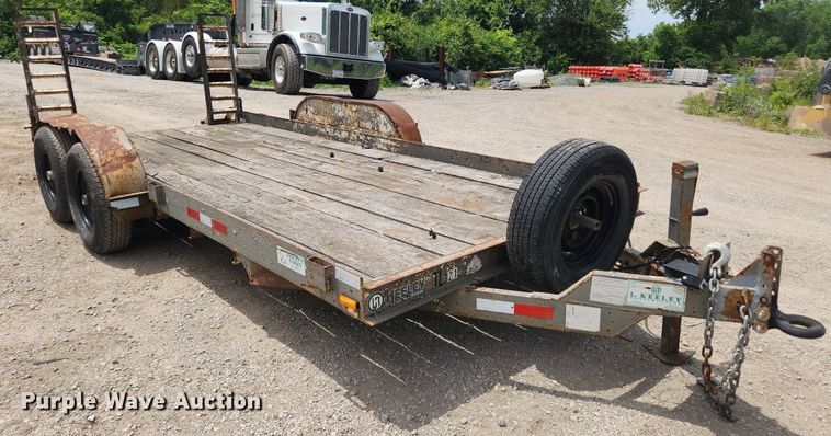image for item LX9629 1999 Cronkite 2600EWA  equipment trailer