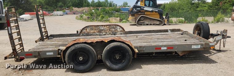 image for item LX9629 1999 Cronkite 2600EWA  equipment trailer