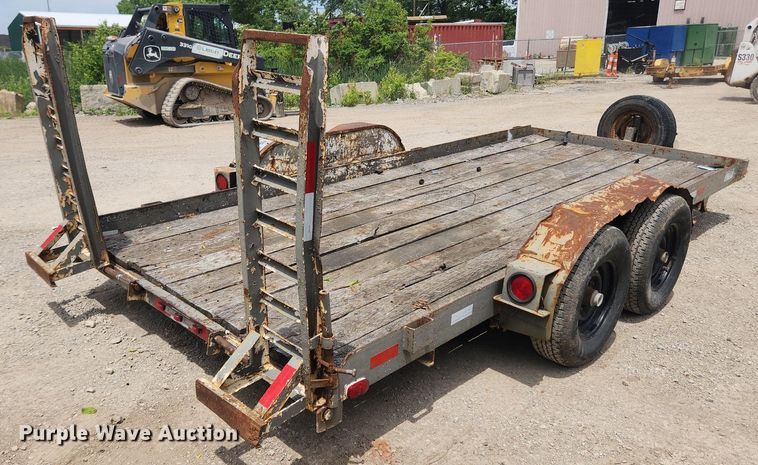image for item LX9629 1999 Cronkite 2600EWA  equipment trailer
