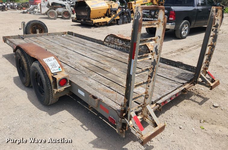 image for item LX9629 1999 Cronkite 2600EWA  equipment trailer