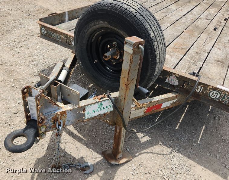image for item LX9629 1999 Cronkite 2600EWA  equipment trailer