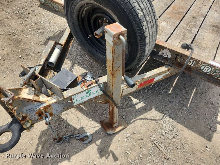 image for item LX9629 1999 Cronkite 2600EWA  equipment trailer