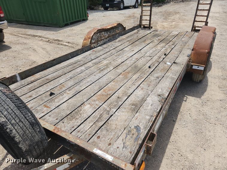 image for item LX9629 1999 Cronkite 2600EWA  equipment trailer