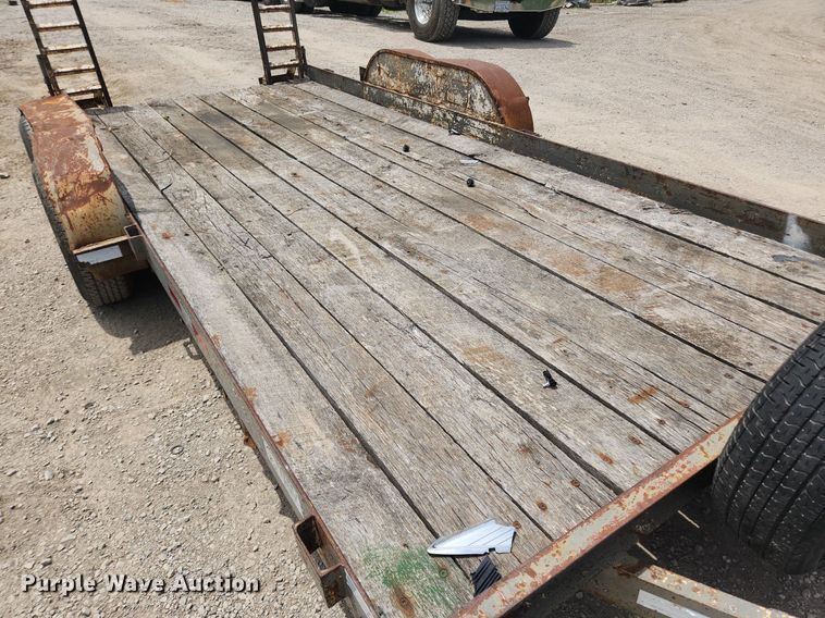 image for item LX9629 1999 Cronkite 2600EWA  equipment trailer