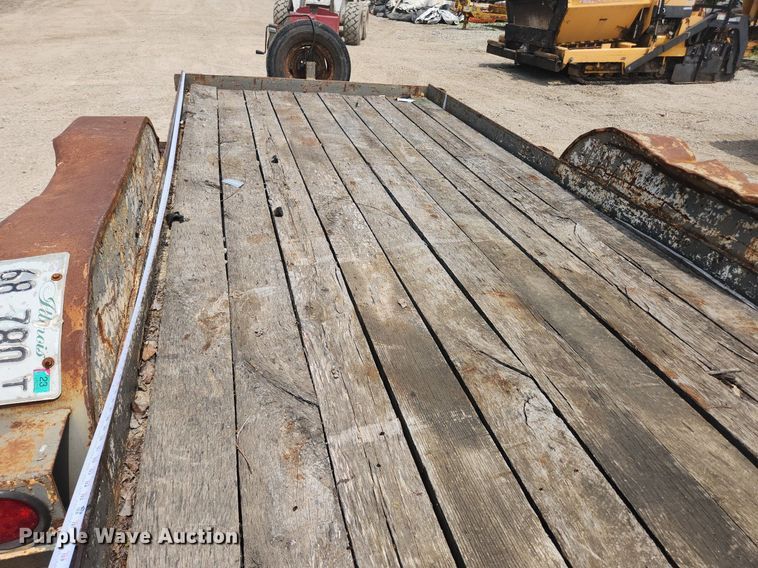 image for item LX9629 1999 Cronkite 2600EWA  equipment trailer