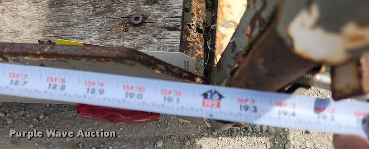 image for item LX9629 1999 Cronkite 2600EWA  equipment trailer