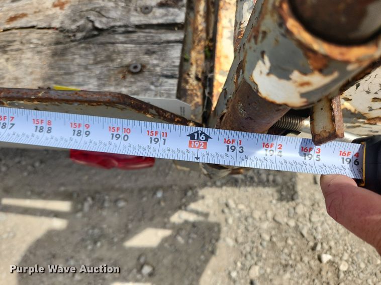 image for item LX9629 1999 Cronkite 2600EWA  equipment trailer