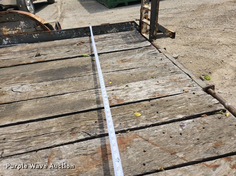 image for item LX9629 1999 Cronkite 2600EWA  equipment trailer