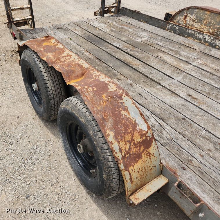 image for item LX9629 1999 Cronkite 2600EWA  equipment trailer