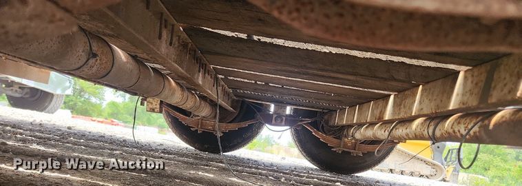 image for item LX9629 1999 Cronkite 2600EWA  equipment trailer