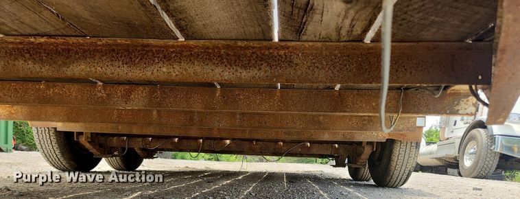 image for item LX9629 1999 Cronkite 2600EWA  equipment trailer