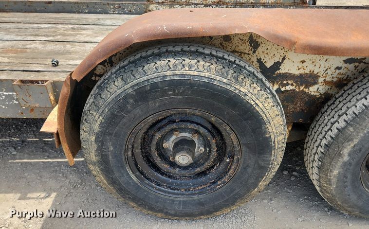 image for item LX9629 1999 Cronkite 2600EWA  equipment trailer