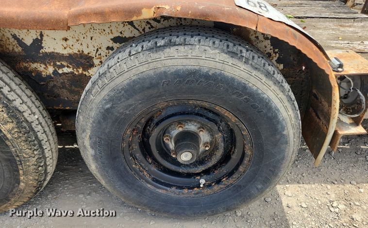 image for item LX9629 1999 Cronkite 2600EWA  equipment trailer