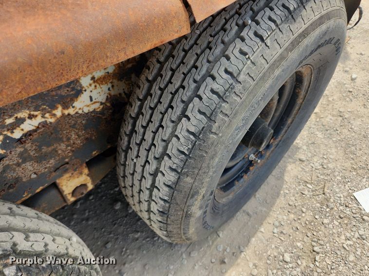 image for item LX9629 1999 Cronkite 2600EWA  equipment trailer