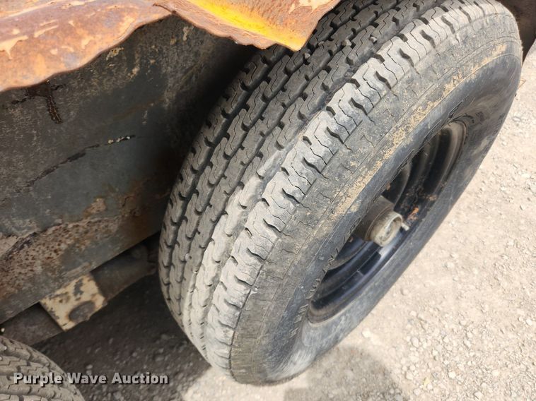 image for item LX9629 1999 Cronkite 2600EWA  equipment trailer