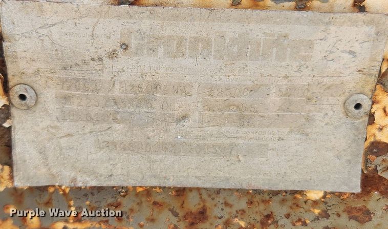 image for item LX9629 1999 Cronkite 2600EWA  equipment trailer