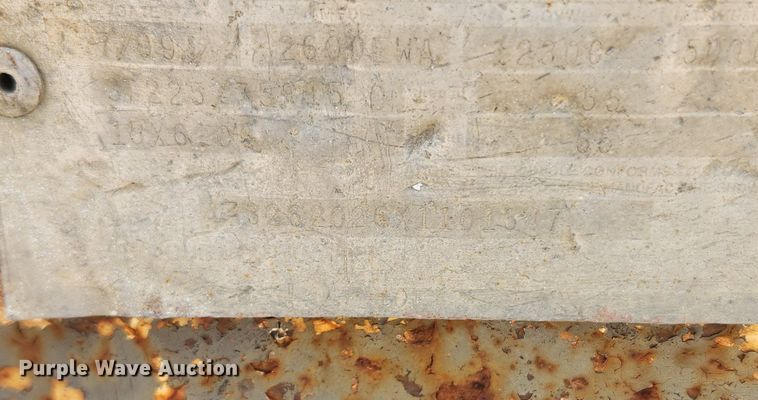 image for item LX9629 1999 Cronkite 2600EWA  equipment trailer