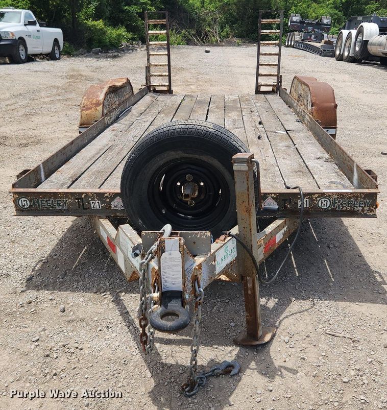 image for item LX9629 1999 Cronkite 2600EWA  equipment trailer