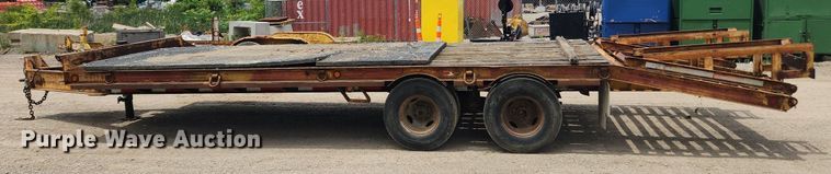 image for item LX9630 2004 Holden HCZ24KT  equipment trailer