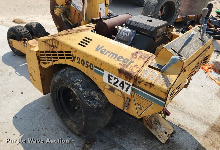 image for item LX9637 2002 Vermeer V2050  root cutter