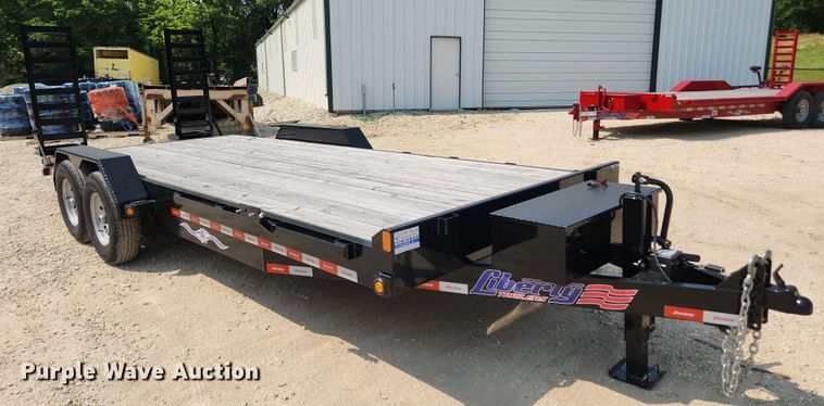 image for item LX9669 2022 Liberty LE14K83X20C8  equipment trailer