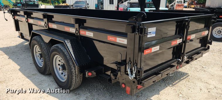 image for item LX9670 2022 Liberty LD14K83X14B8  dump trailer