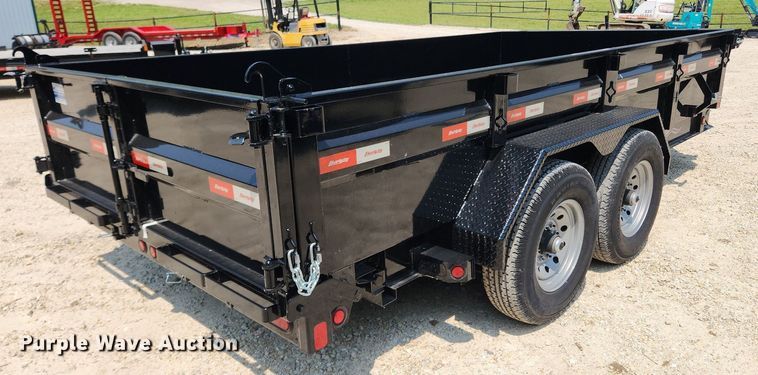 image for item LX9670 2022 Liberty LD14K83X14B8  dump trailer