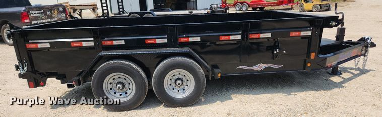 image for item LX9670 2022 Liberty LD14K83X14B8  dump trailer