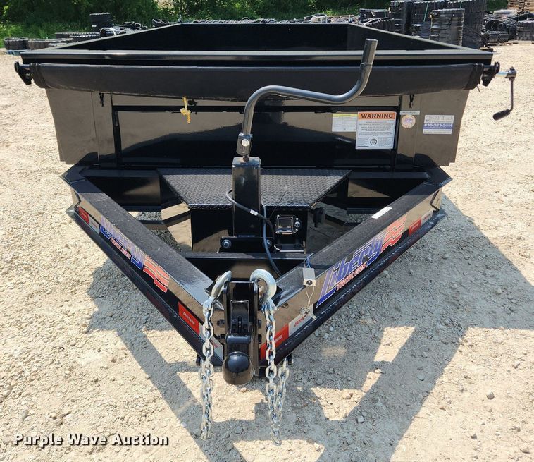 image for item LX9670 2022 Liberty LD14K83X14B8  dump trailer