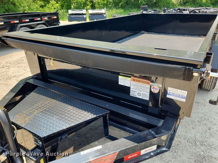 image for item LX9670 2022 Liberty LD14K83X14B8  dump trailer