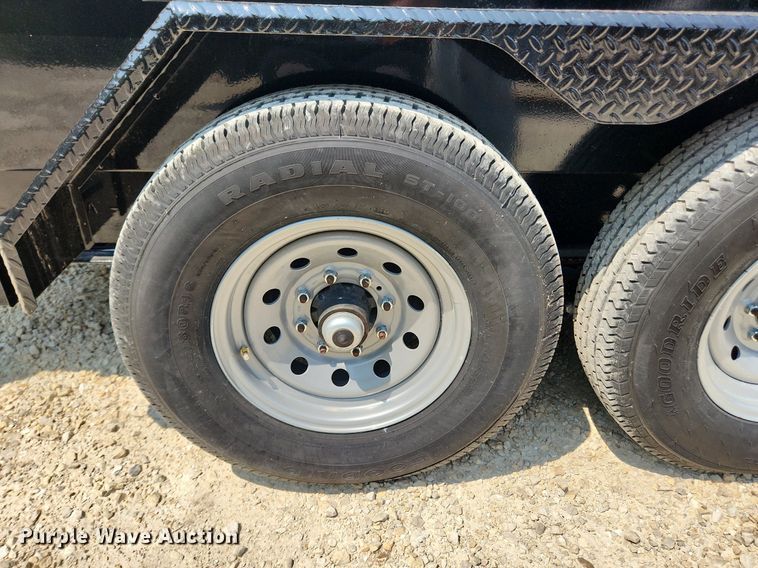 image for item LX9670 2022 Liberty LD14K83X14B8  dump trailer