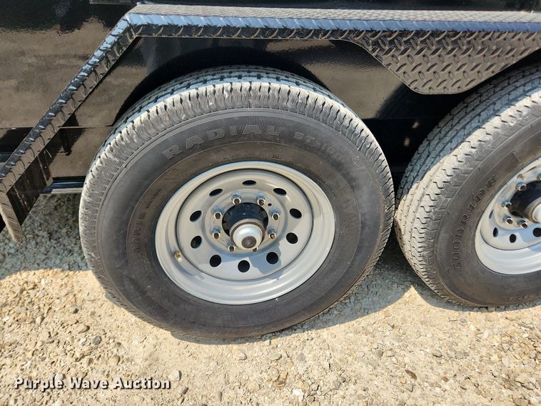 image for item LX9670 2022 Liberty LD14K83X14B8  dump trailer