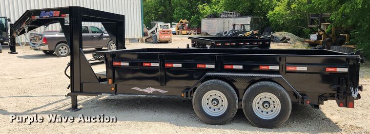 image for item LX9671 2022 Liberty LD14K83X14B8  dump trailer