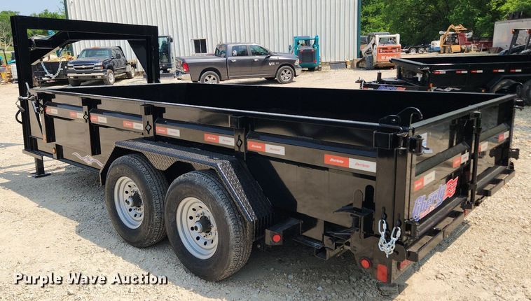 image for item LX9671 2022 Liberty LD14K83X14B8  dump trailer