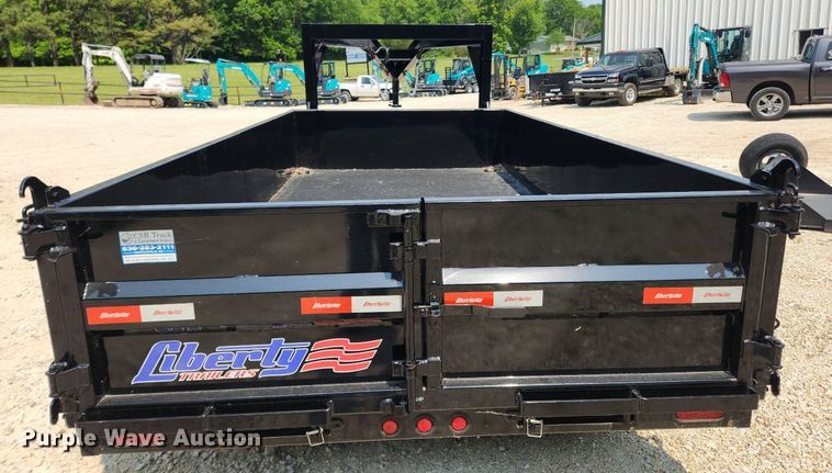 image for item LX9671 2022 Liberty LD14K83X14B8  dump trailer