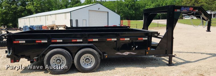 image for item LX9671 2022 Liberty LD14K83X14B8  dump trailer