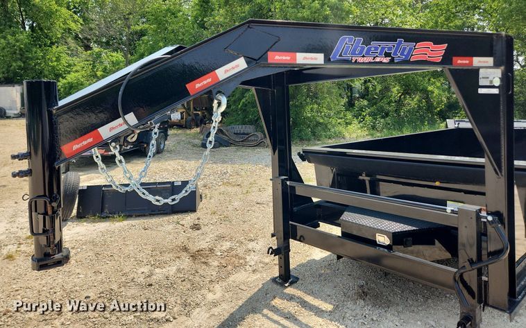 image for item LX9671 2022 Liberty LD14K83X14B8  dump trailer